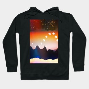 City Moon Phases Hoodie